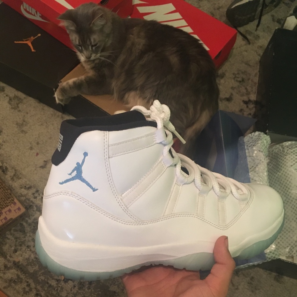 Jordan 11 legend blues size 10.5 og box